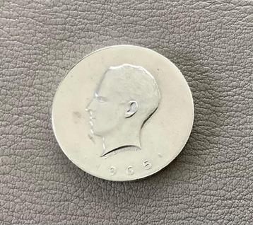 Muntstuk zilver Boudewijn 1965 beschikbaar voor biedingen