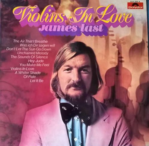 LP James Last - Violins In Love, Cd's en Dvd's, Vinyl | Pop, Zo goed als nieuw, 1960 tot 1980, 12 inch, Ophalen of Verzenden