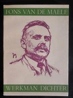 AALST-EREMBODEGEM - Fons Van de Maele - Werkman-dichter, Ophalen of Verzenden, Zo goed als nieuw
