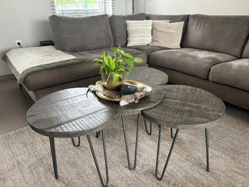 Salontafel (set 4 bijzettafels) beschikbaar voor biedingen