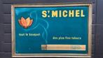 Vintage reclamebord St-Michel, Verzamelen, Merken en Reclamevoorwerpen, Ophalen of Verzenden, Gebruikt, Reclamebord