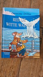 Stilton Geronimo - Red de witte walvis, Enlèvement ou Envoi, Comme neuf, Stilton Geronimo