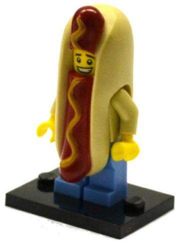 Hot Dog Man, Series 13 Minifigure with Stand and Accessories beschikbaar voor biedingen