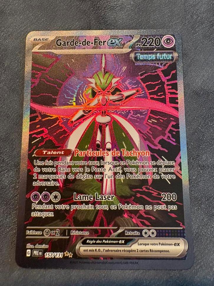 Garde-de-Fer 157/131 - Prismatic Evolution Frans, Hobby en Vrije tijd, Verzamelkaartspellen | Yu-gi-Oh!, Zo goed als nieuw, Ophalen of Verzenden
