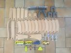 40-delig houten treincircuit, Racebaan, Zelf te bouwen, Ophalen of Verzenden, Zo goed als nieuw