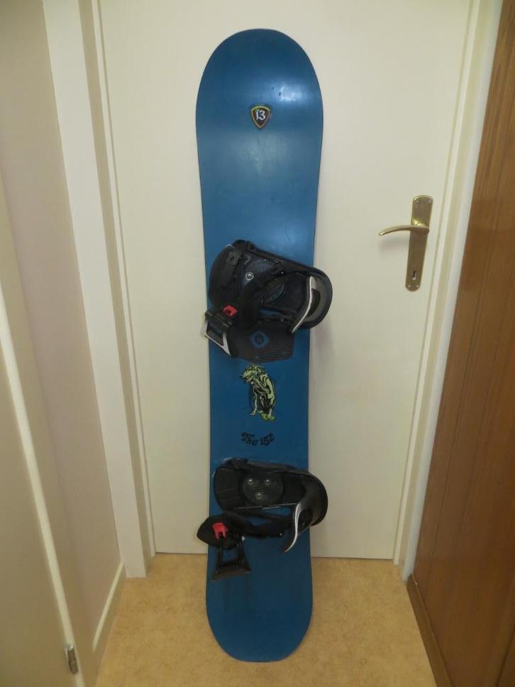 Burton snowboard, Sport en Fitness, Snowboarden, Gebruikt, Bindingen, Ophalen