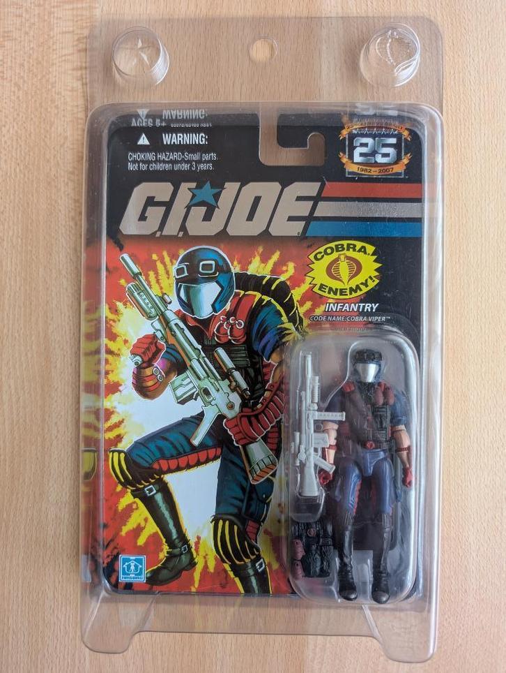 GI Joe - Official Hasbro Clamshell Display Case (Protector), Verzamelen, Poppetjes en Figuurtjes, Gebruikt, Ophalen of Verzenden