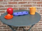 tupperware: appeldoosje, koksmaatje, crousty party, Huis en Inrichting, Ophalen of Verzenden, Zo goed als nieuw, Oranje
