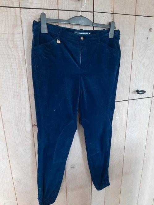 NIEUW! Zachte fluweel broek RALPH LAUREN MtEU40/US12, Kleding | Dames, Broeken en Pantalons, Zo goed als nieuw, Maat 38/40 (M)