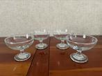4 nieuwe ijsbekers, Huis en Inrichting, Keuken | Servies, Ophalen, Glas of Glazen, Nieuw, Glas
