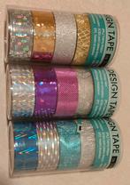 Verschillende soorten design tape (€2 voor alle 3), Ophalen of Verzenden, Nieuw