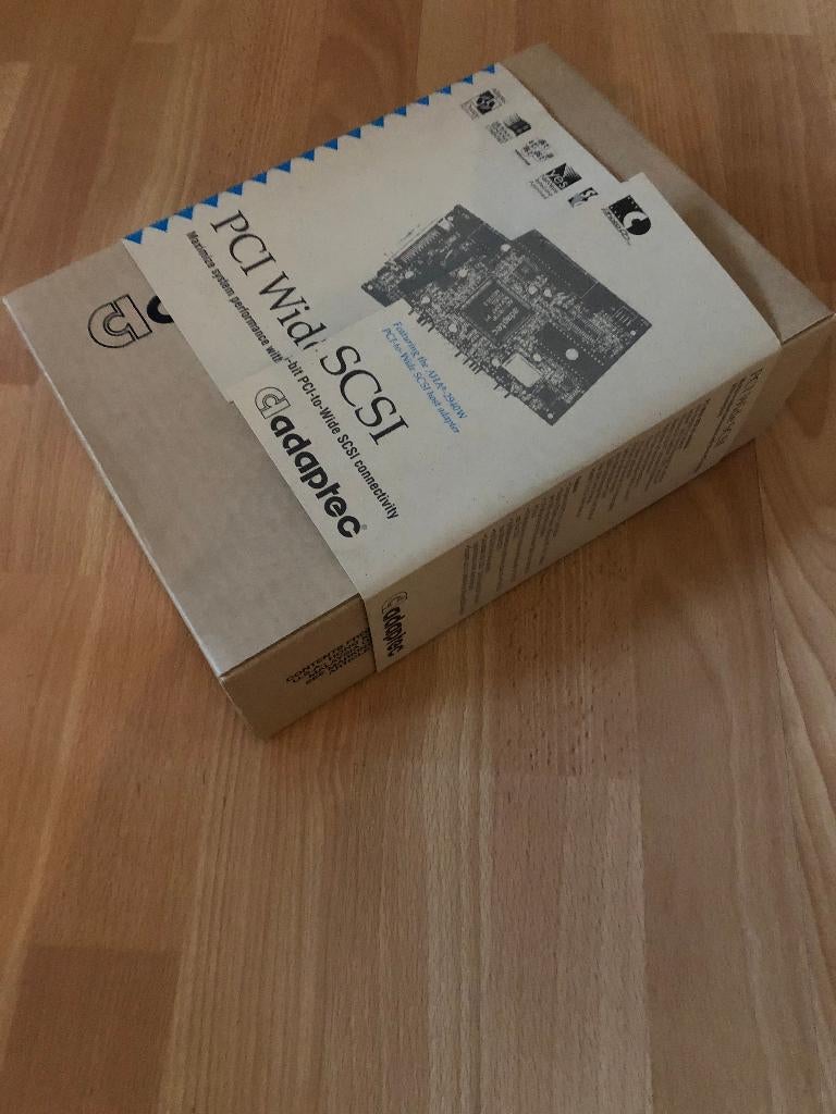 Adaptec AHA-2940UW Ultra Wide Scsi controller (complete set), Ophalen, Intern, SCSI, Server