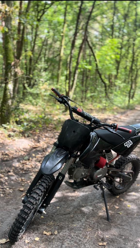 Pitbike 125cc grote wielen, Fietsen en Brommers, Minibikes, Midibikes en Pitbikes, Zo goed als nieuw, Pitbike, Ophalen