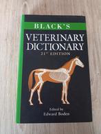 Black's Veterinary Dictionary  (Diergeneeskunde), Boeken, Studieboeken en Cursussen, Ophalen, Zo goed als nieuw