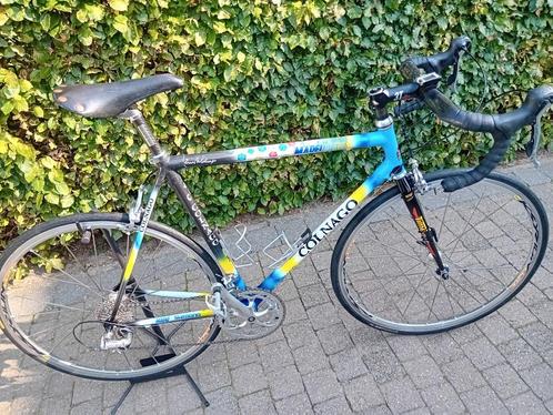 Koersfiets Mapei colnago c-40 zeer zeldzaam, Fietsen en Brommers, Fietsen | Racefietsen, Zo goed als nieuw, Overige merken, 15 tot 20 versnellingen