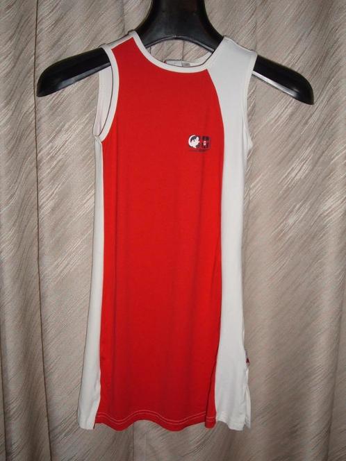 Gecko tenniskleedje voor rood/wit achter wit L/164/14 jaar, Kinderen en Baby's, Kinderkleding | Maat 164, Nieuw, Meisje, Sport- of Zwemkleding