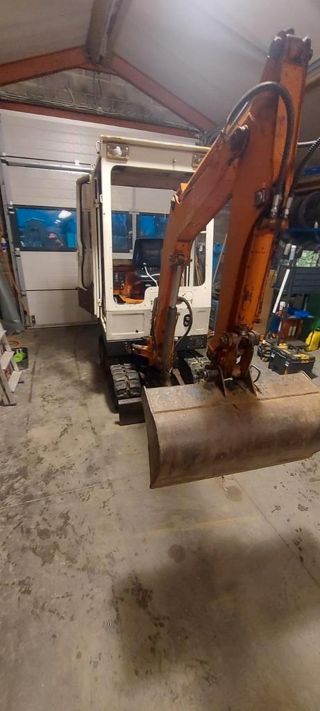 Minigraafmachine 1T5, Zakelijke goederen, Machines en Bouw | Kranen en Graafmachines, Ophalen