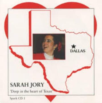SARAH JORY : Deep in the heart of texas