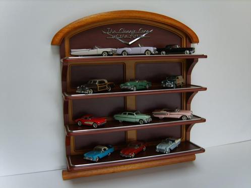 Handgemaakte compleet rek van Cars of de fifties, Hobby en Vrije tijd, Modelauto's | Overige schalen, Zo goed als nieuw, Auto