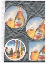 DESSOUS DE VERRE À BIÈRE AMSTEL, Collections, Marques de bière, Envoi, Neuf, Sous-bock, Amstel