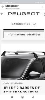 Set van 2 dakdragers voor Peugeot - als nieuw, Auto-onderdelen, Ophalen, Nieuw