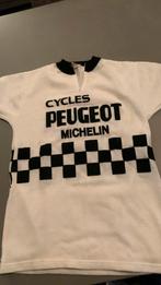 Vintage fietstruitje Peugeot-Michelin, Fietsen en Brommers, Gebruikt, Kendaroy, Heren, Ophalen of Verzenden