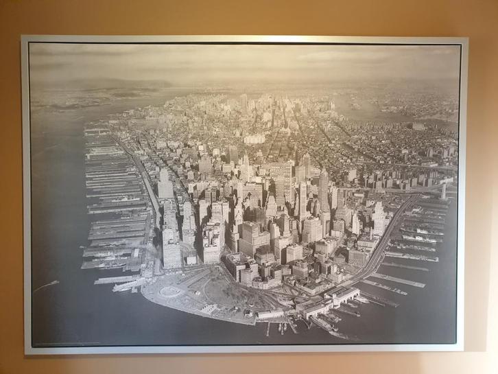 Ikea New-York frame, Antiek en Kunst, Kunst | Schilderijen | Abstract, Ophalen