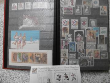 Veel ongebruikte Belgische postzegels, zie foto's beschikbaar voor biedingen