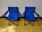 Opvouwbare Campingstoeltjes 2 stuks, Ophalen of Verzenden, Gebruikt, Campingstoel
