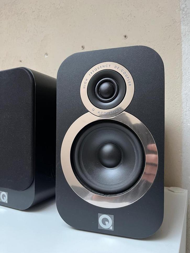 Hifi luidsprekers Q acoustic 3010i, Audio, Tv en Foto, Luidsprekerboxen, Zo goed als nieuw, Ophalen