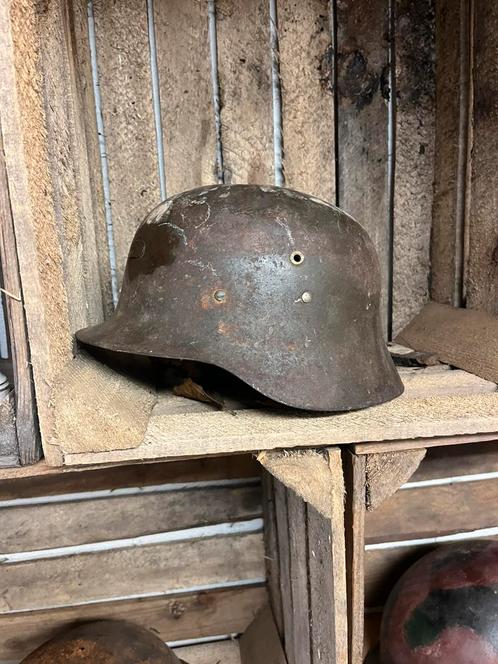 Lot militaire helmen, Verzamelen, Militaria | Tweede Wereldoorlog, Ophalen