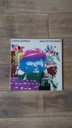 Curtis Mayfield Back To The World Vinyle lp 33t France 1973, 1960 tot 1980, Gebruikt, Ophalen of Verzenden, 12 inch