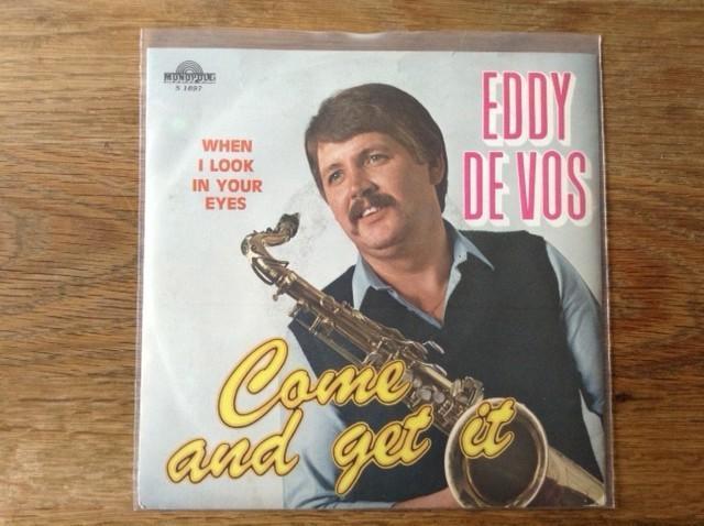 single eddy de vos, Cd's en Dvd's, Vinyl Singles, Single, Pop, 7 inch, Ophalen of Verzenden