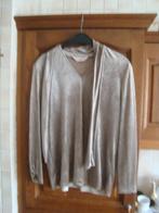 Vintage damesblouse. Jaren'90., Ophalen, Zo goed als nieuw, Maat 42/44 (L), Grijs