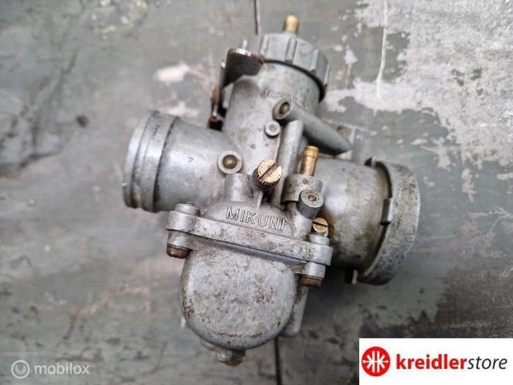 Mikuni ISO 32 mm carburateur geheel compleet, Fietsen en Brommers, Brommeronderdelen | Oldtimers, Gebruikt, Ophalen of Verzenden