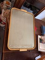 Vintage Goudkleurige verwarmde dienplaat, Ophalen