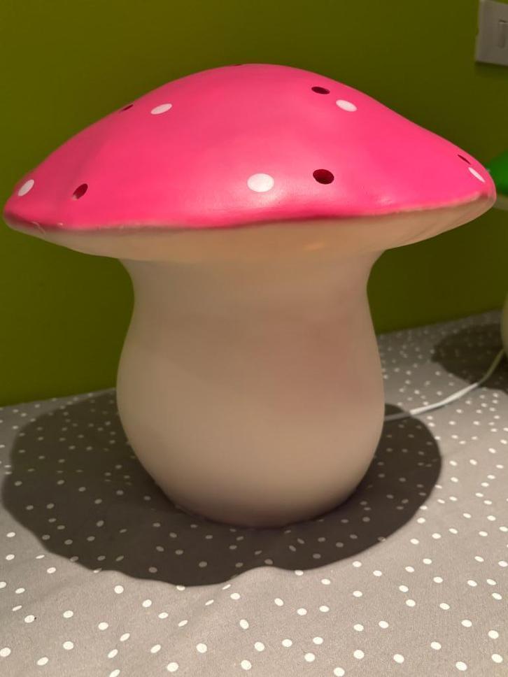 Nachtlampje met paddestoelen, Kinderen en Baby's, Kinderkamer | Inrichting en Decoratie, Gebruikt, Lamp, Ophalen