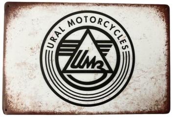 Metalen URAL MOTORCYCLES vintage look wandbord - 20x30cm beschikbaar voor biedingen