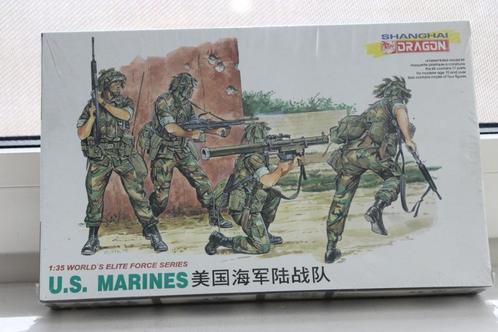 MODELBOUW U.S. MARINES ELITE FORCES SERIE 1/35, Hobby en Vrije tijd, Modelbouw | Figuren en Diorama's, Ophalen of Verzenden