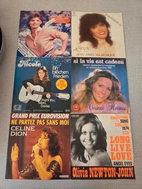 Varia Eurovision, Cd's en Dvd's, Vinyl Singles, Zo goed als nieuw, Ophalen of Verzenden