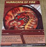 Bakugan kaart: Hurricane of Fire, Hobby en Vrije tijd, Ophalen of Verzenden, Losse kaart, Zo goed als nieuw