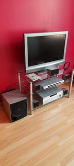 SONY-set: tv (Bravia) + thuisbioscoop, Gebruikt, 40 tot 70 watt, Sony, Dvd-speler