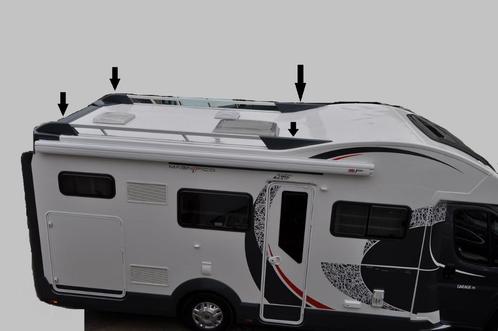 Nieuwe originele dak spoilers voor bevestiging dakrails, Caravans en Kamperen, Mobilhome-accessoires, Nieuw, Ophalen
