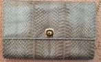 Vintage slangenleren tas, Handtassen en Accessoires, Tassen | Damestassen, Ophalen of Verzenden, Zo goed als nieuw