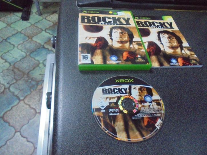 Xbox Rocky Legends (CIB), Games en Spelcomputers, Games | Xbox Original, Gebruikt, Vechten, 2 spelers, Vanaf 16 jaar, Ophalen of Verzenden