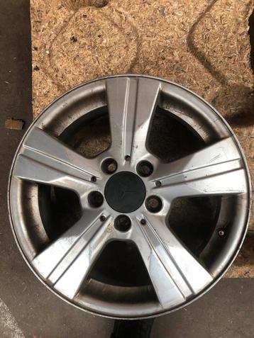 Alu velgen 16 inch. Origineel Mercedes 