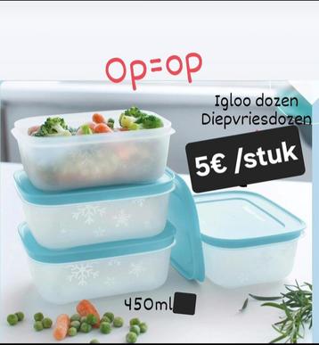 Diepvriesdozen Tupperware 450ml Nieuw, Enlèvement ou Envoi, Neuf