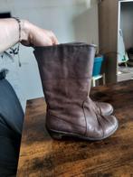 Leren botjes maat 37, Bruin, Lage of Enkellaarzen, Ophalen of Verzenden, Gedragen