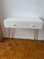 Coiffeuse blanche, Huis en Inrichting, Tafels | Kaptafels, Ophalen, Gebruikt