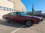 Oldsmobile Cutlass 442 (bj 1971, automaat), Zwart, 340 pk, Leder, 5 zetels